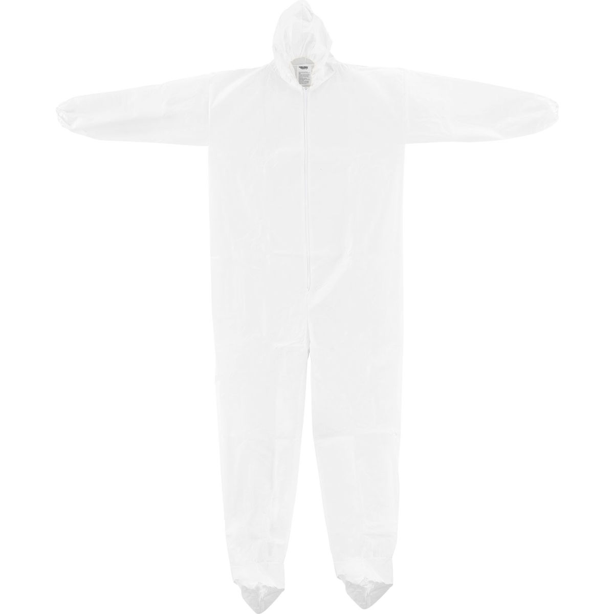 Global Industrial Disposable Microporous Coverall with Elastic Hood & Boots, White - 3XL - 25 per Case