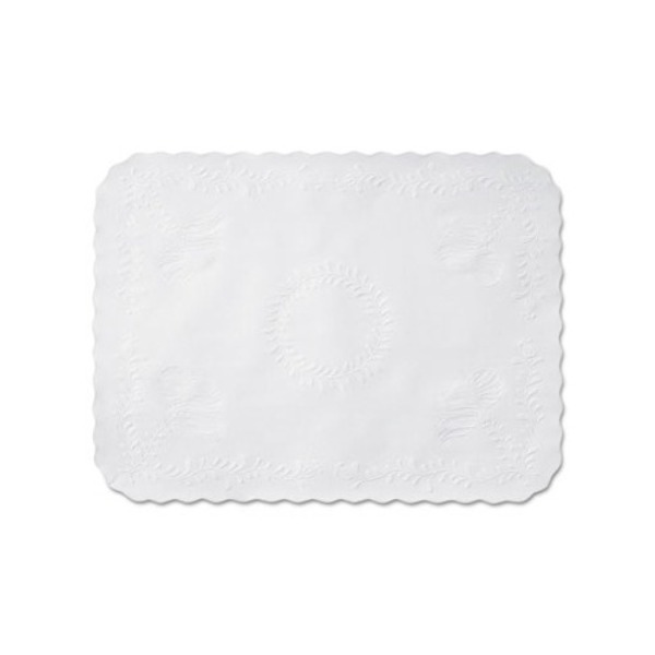 Picture of Lagasse B567378 Hoffmaster HFMTC8704472 Anniversary Paper Place Setting & Tray Cover - White - 19 x 14 in. - 1000 Count