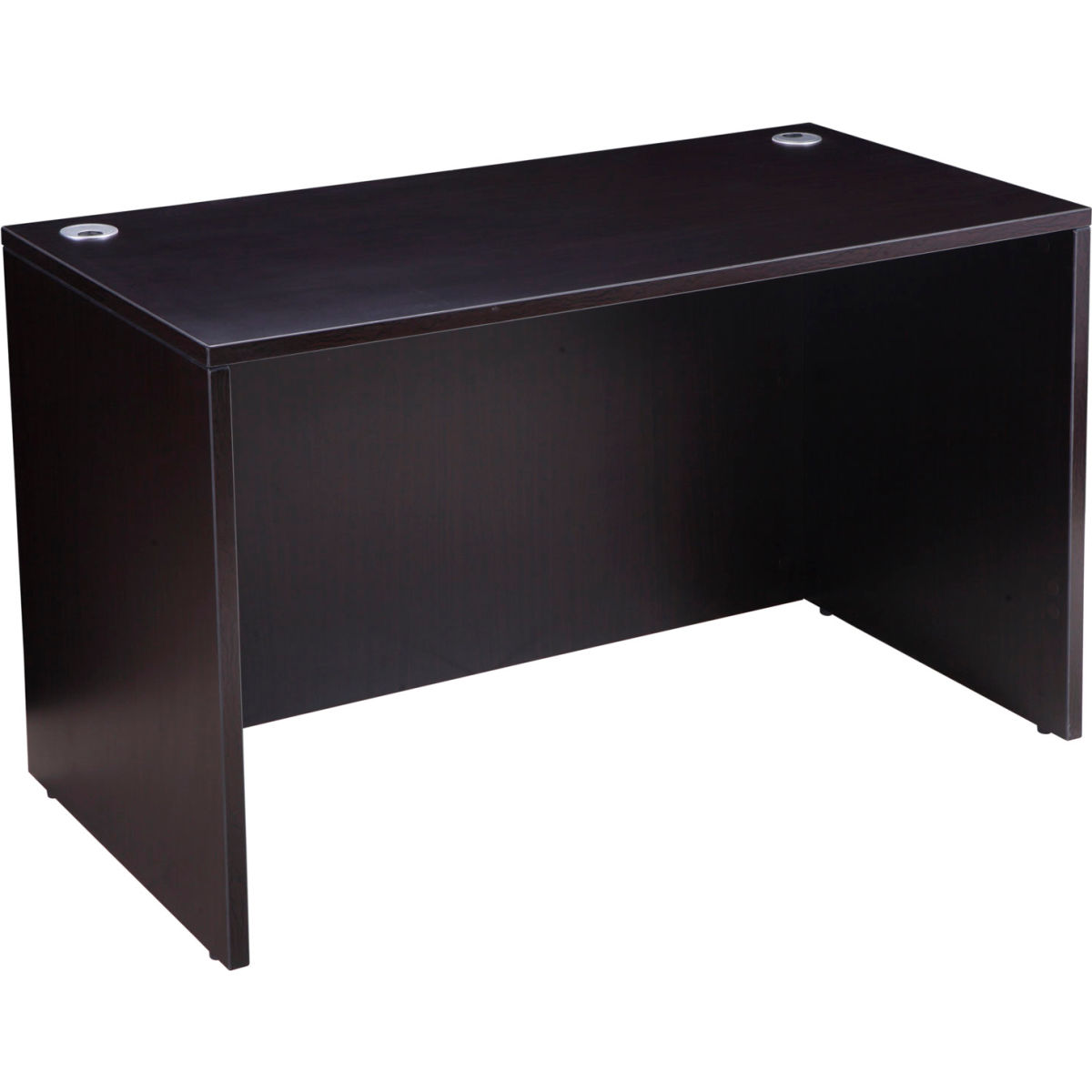 Mocha Desk Shell - 48 x 24 in. - Rectangle - High Pressure Laminate