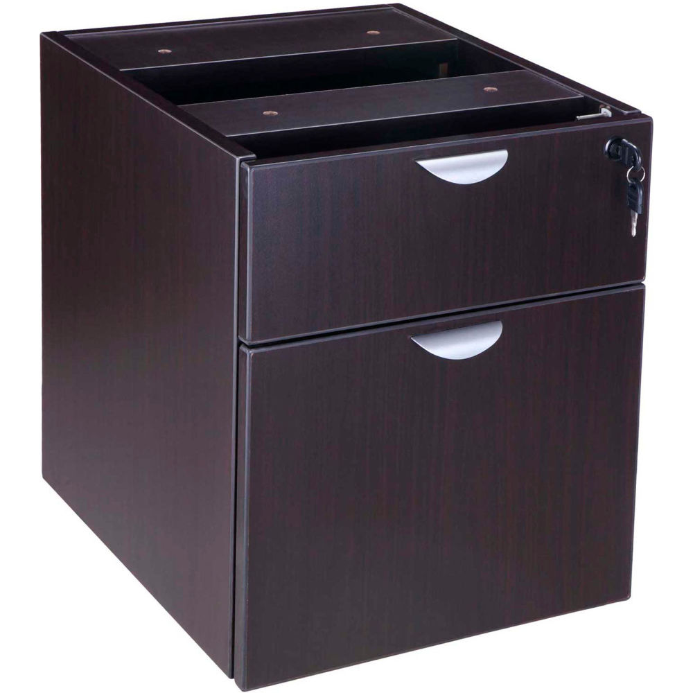 Picture of Boss Office Products B2186992 Hanging Pedestal File - Mocha