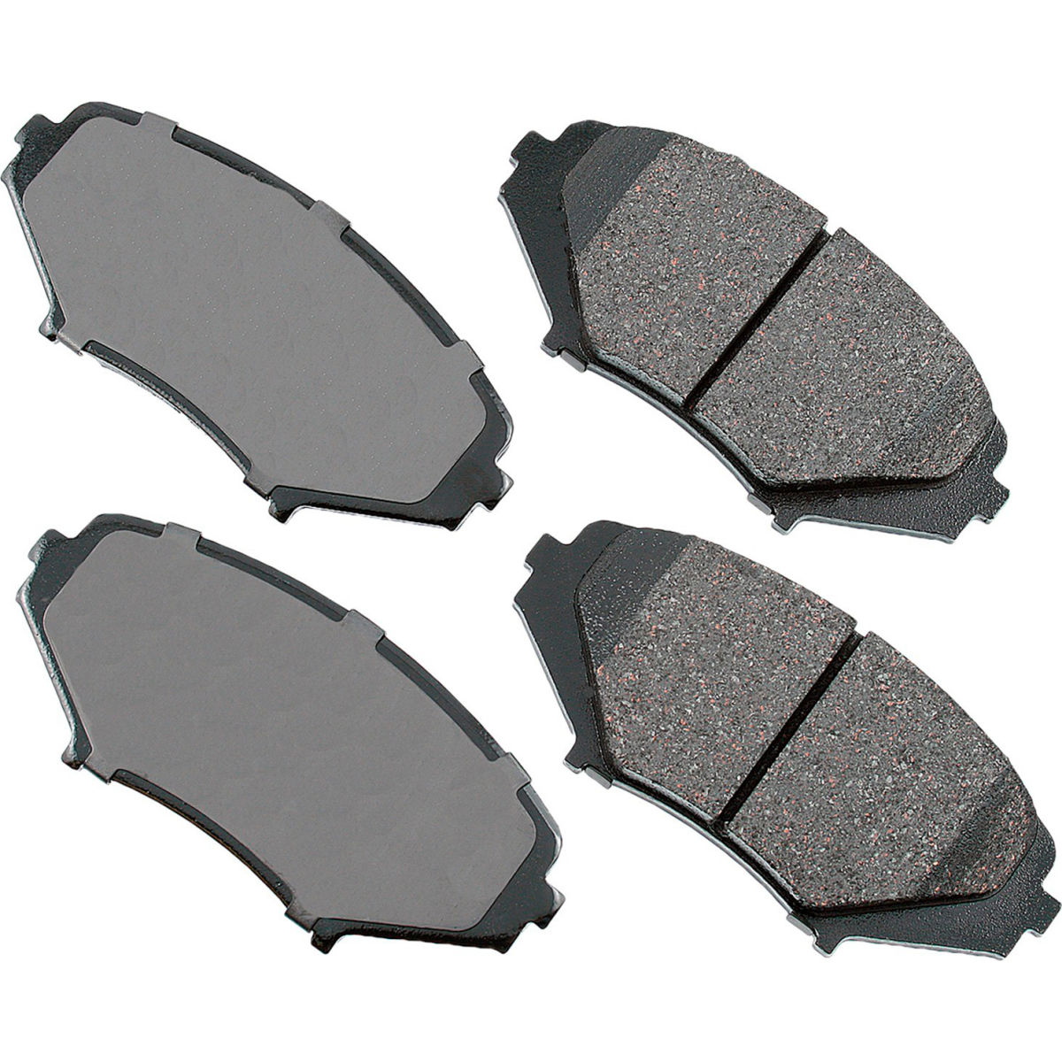 B2380735 AKACT1009 ProAct Ultra Premium Ceramic Disc Brake Pad Kit for 2011-2004 Mazda RX-8