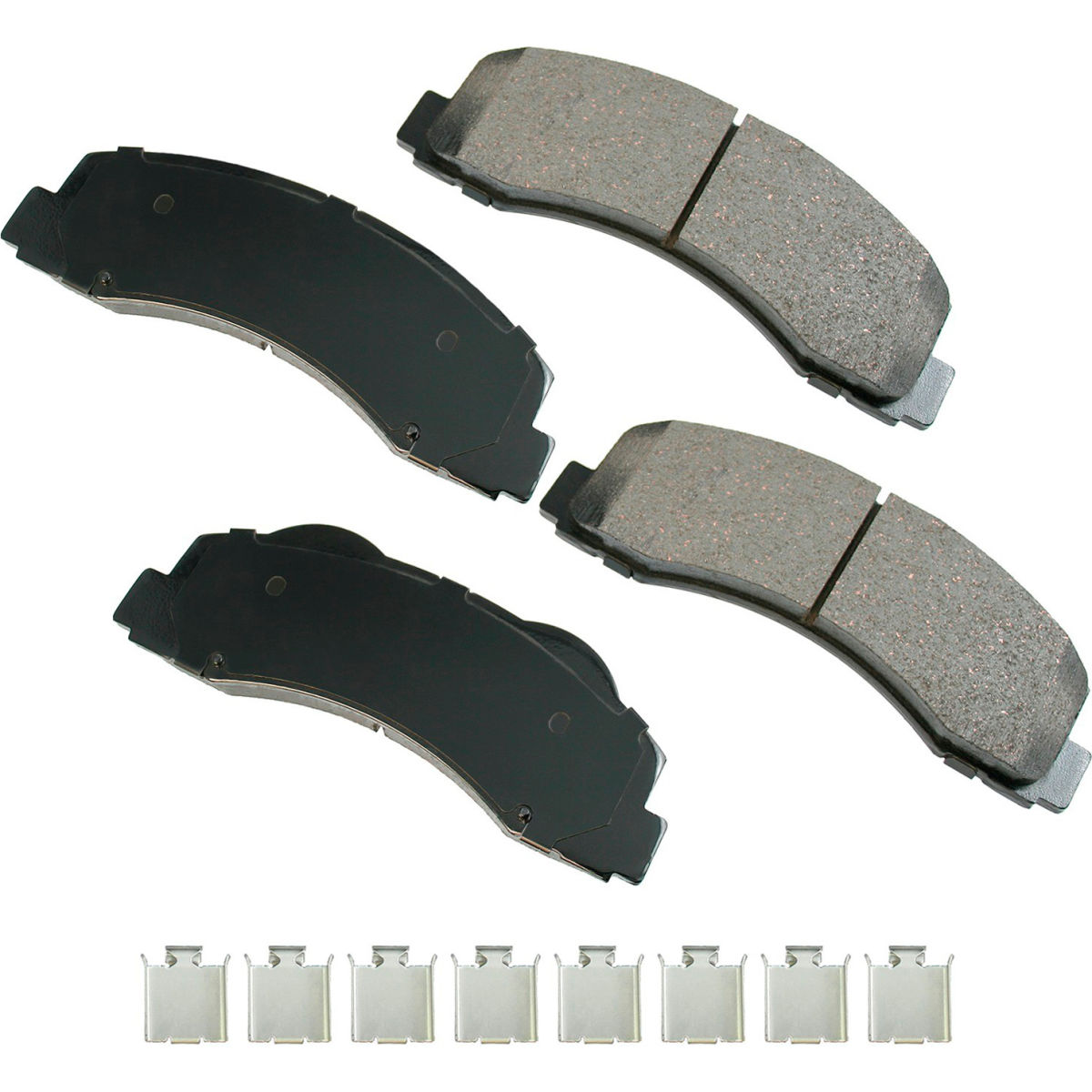 B2380992 AKACT1414 ProAct Ultra Premium Ceramic Disc Brake Pad Kit for 2017-2010 Ford Expedition
