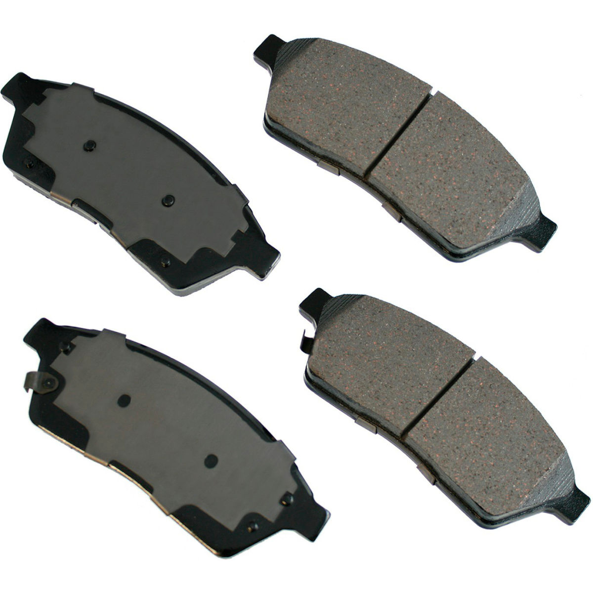 B2380991 AKACT1422 ProAct Ultra Premium Ceramic Disc Brake Pad Kit for 2016-2010 Cadillac SRX