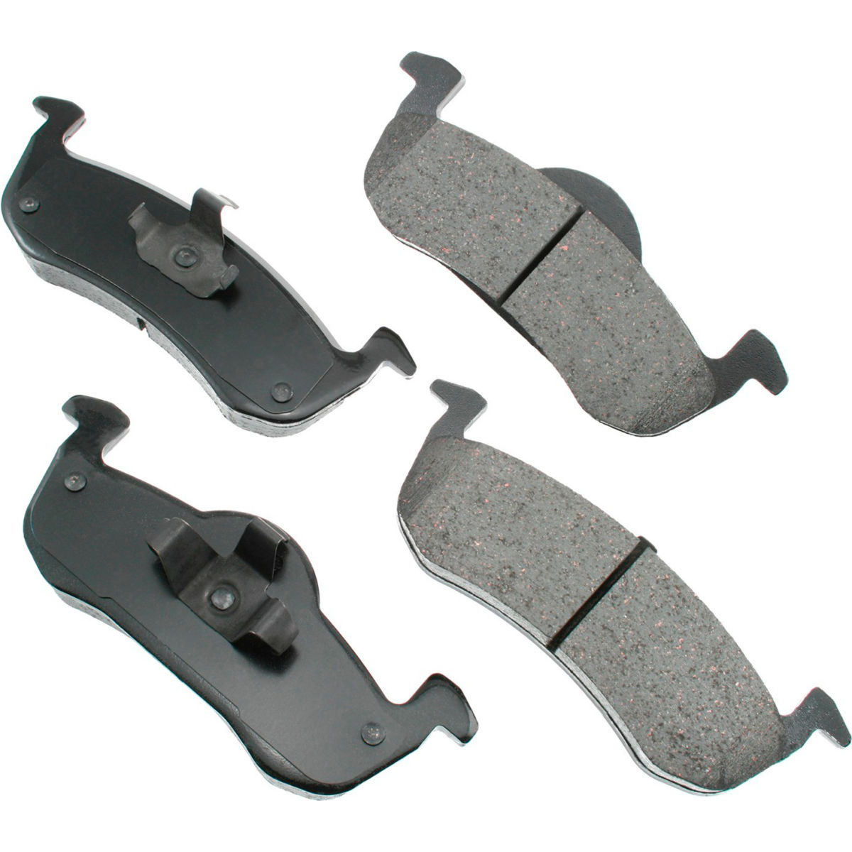 B2380909 AKACT1279 ProAct Ultra Premium Ceramic Disc Brake Pad Kit for 2016-2010 Ford Expedition