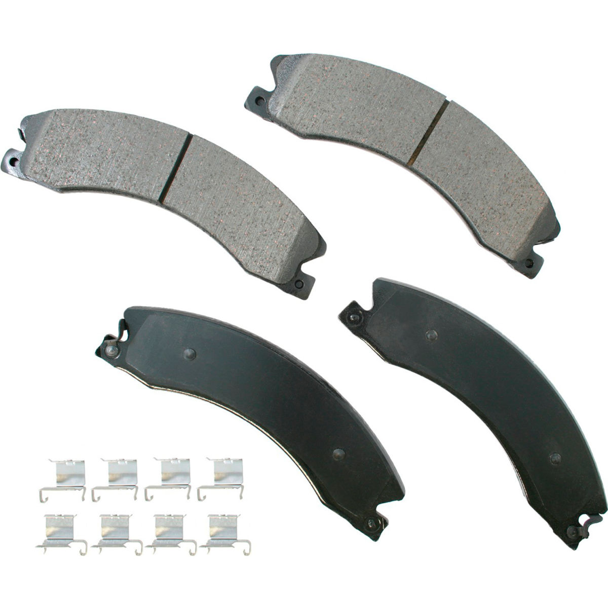 B2380985 AKACT1411 ProAct Ultra Premium Ceramic Disc Brake Pad Kit for 2017-2011 Chevrolet Silverado 2500 HD