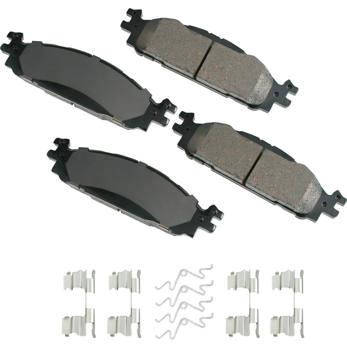 B2380691 AKACT1508 ProAct Ultra Premium Ceramic Disc Brake Pad Kit for 2016-2011 Ford Explorer