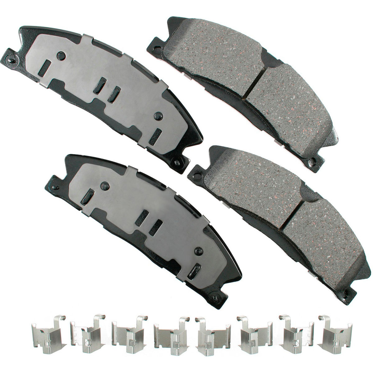 B2380524 AKACT1611 ProAct Ultra Premium Ceramic Disc Brake Pad Kit for 2016-2013 Ford Explorer