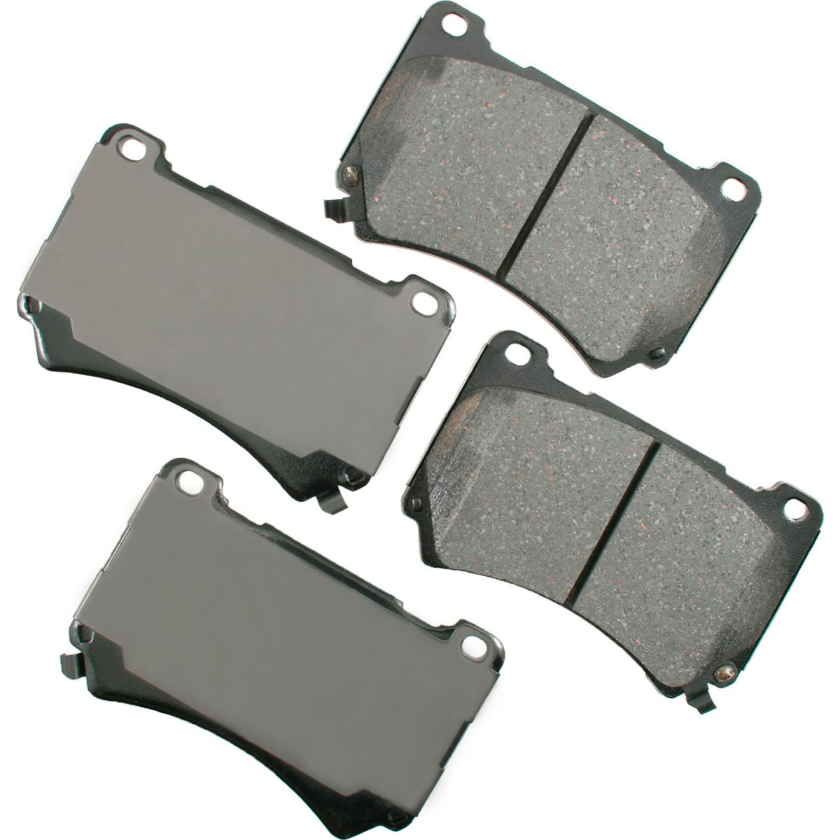 B2381204 AKACT1396 ProAct Ultra Premium Ceramic Disc Brake Pad Kit for 2011 Hyundai Equus