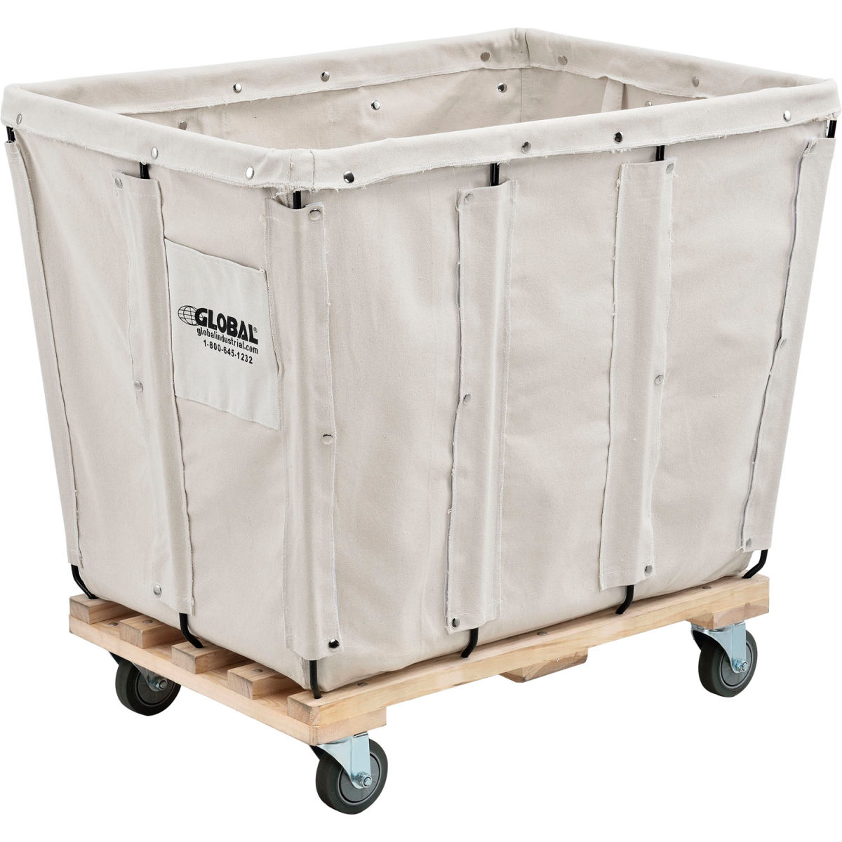 KD 12 Bushel Canvas Basket Bulk Truck