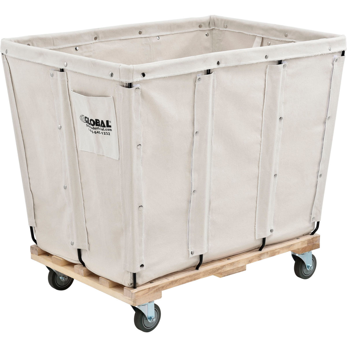 KD 16 Bushel Canvas Basket Bulk Truck