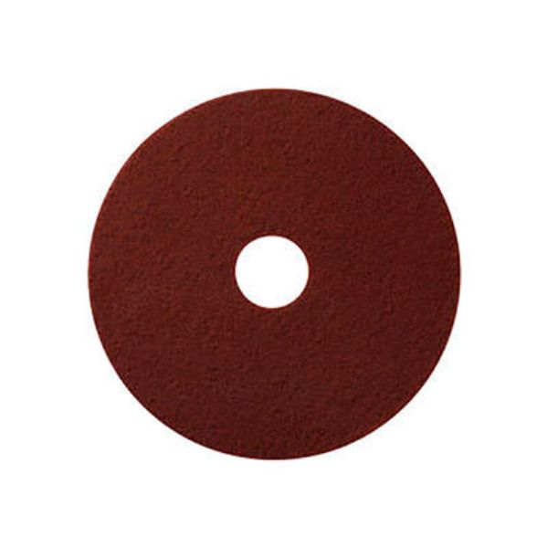 Global Industrial 22 in. EcoPrep EPP Chemical Free Stripping Pad, Maroon - 10 per Case
