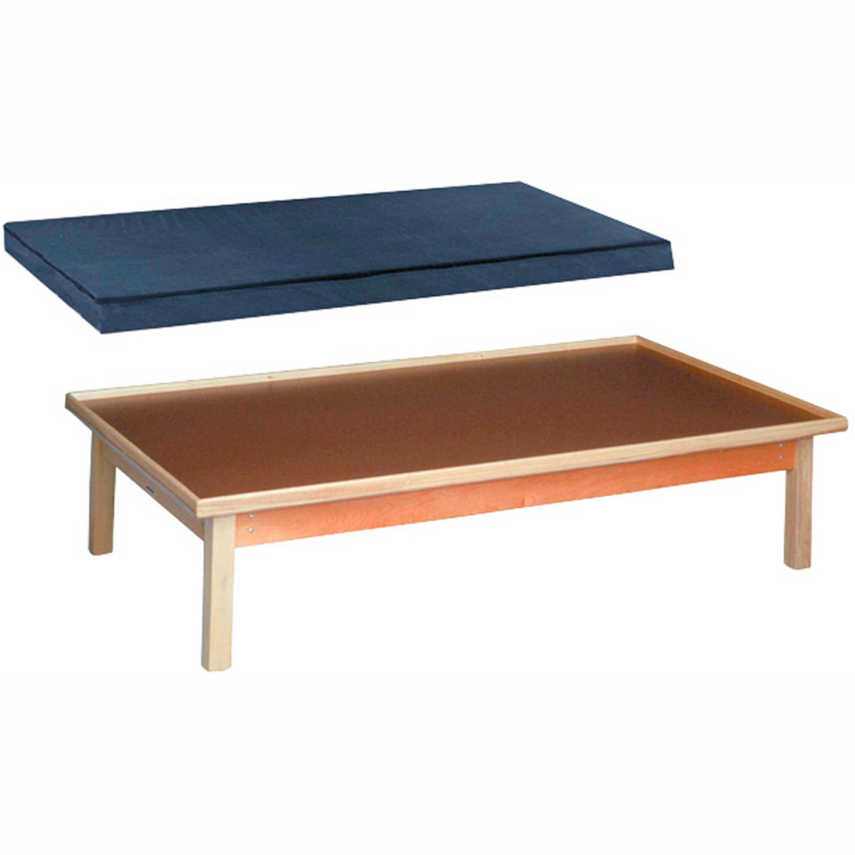 Polyurethane Foam Mat for Raised Rim Platform Table - 84 x 36 x 2 in.