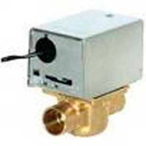 B394220 120V, 0.75 in. Sweat Connection Line Voltage Motorized Zone Valves with 8 CV Capacity