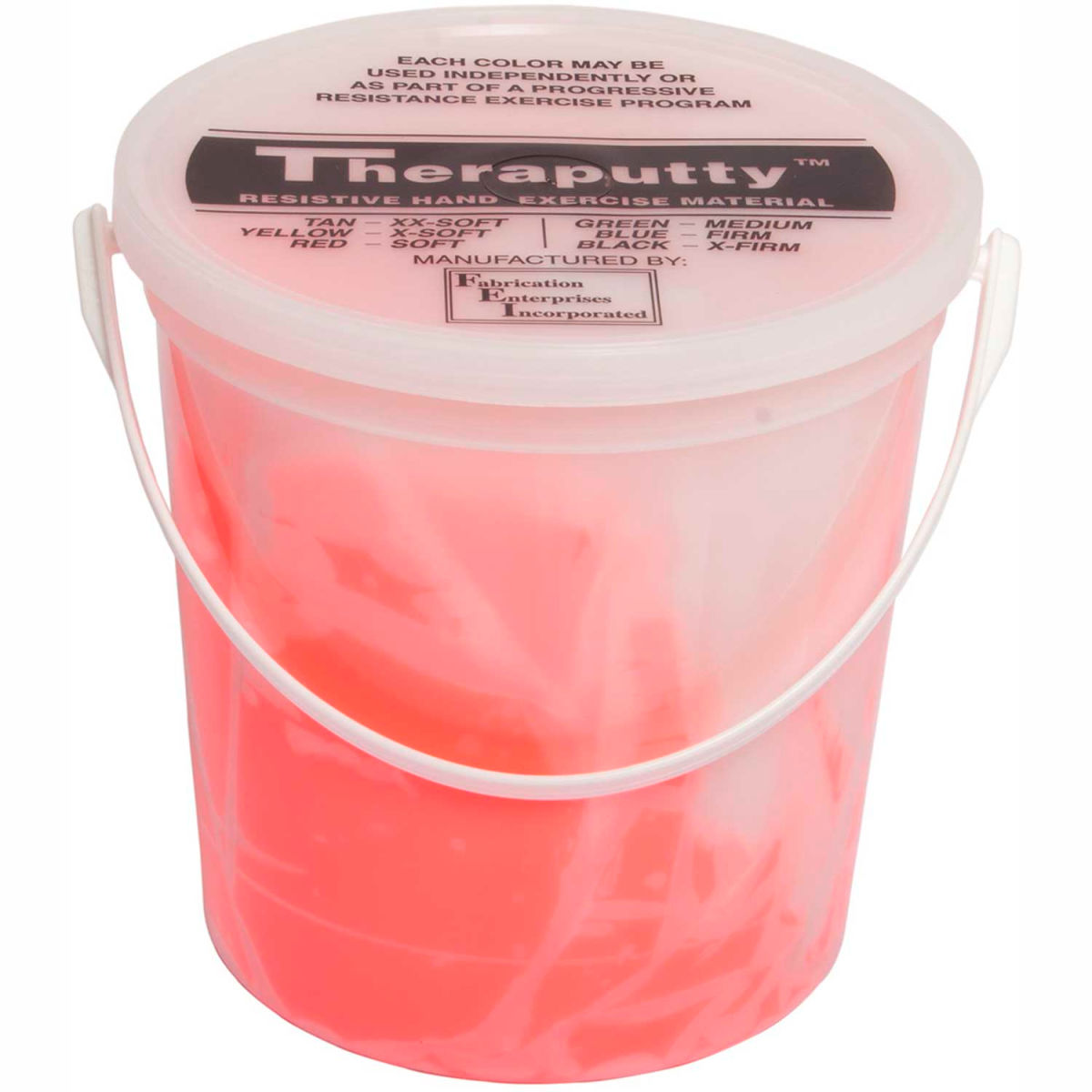 5 lbs TheraPutty Plus Soft protective Exercise Putty, Red