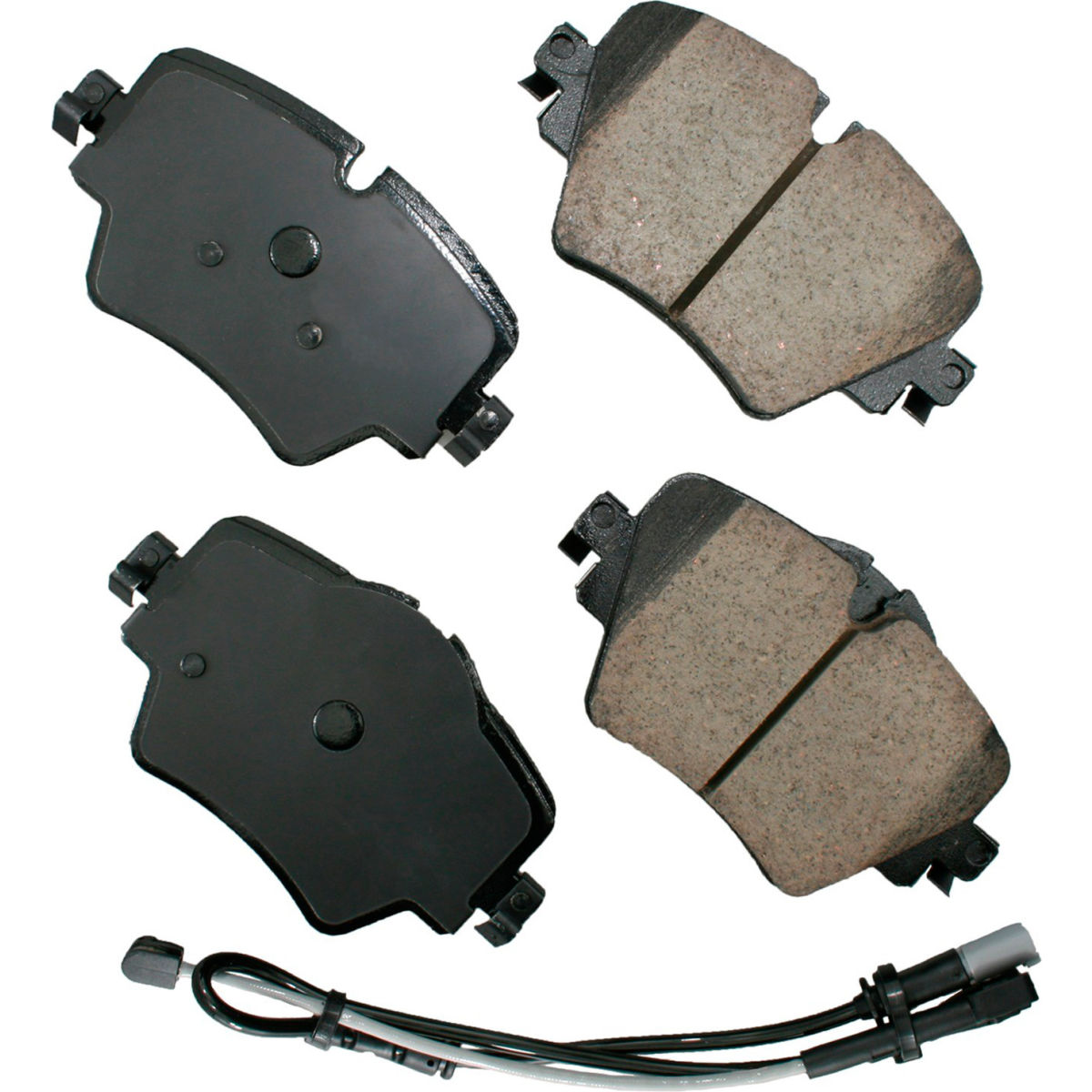 B2380816 AKEUR1892 Euro Ultra Premium Ceramic Disc Brake Pad Kit for 2017-2016 BMW X1