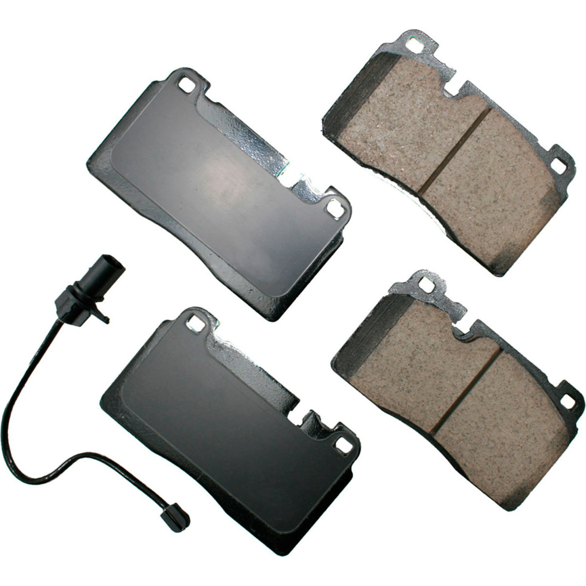B2381152 AKEUR1663 Euro Ultra Premium Ceramic Disc Brake Pad Kit for 2017-2014 Audi Q5