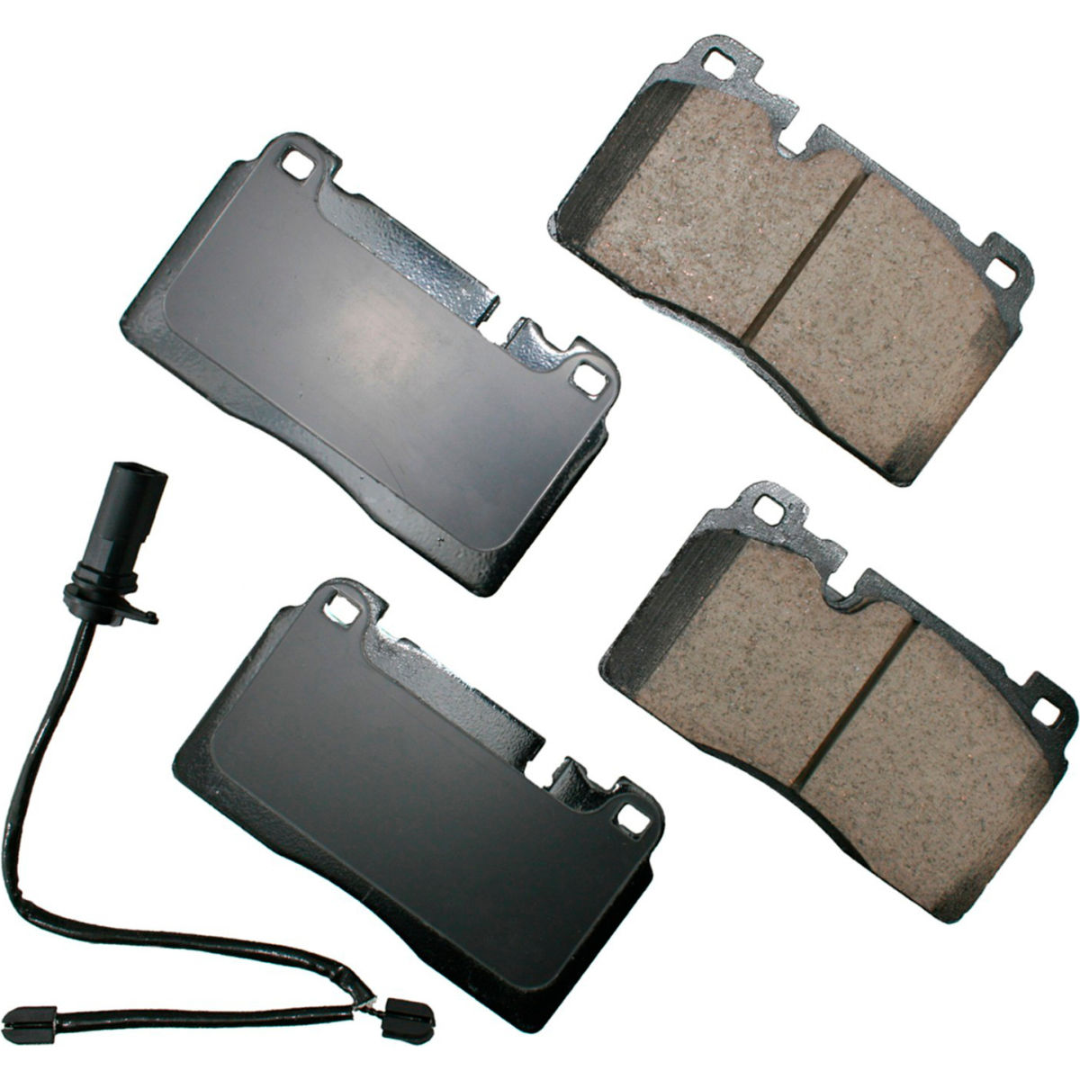 B2381088 AKEUR1663A Euro Ultra Premium Ceramic Disc Brake Pad Kit for 2017-2016 BMW X1