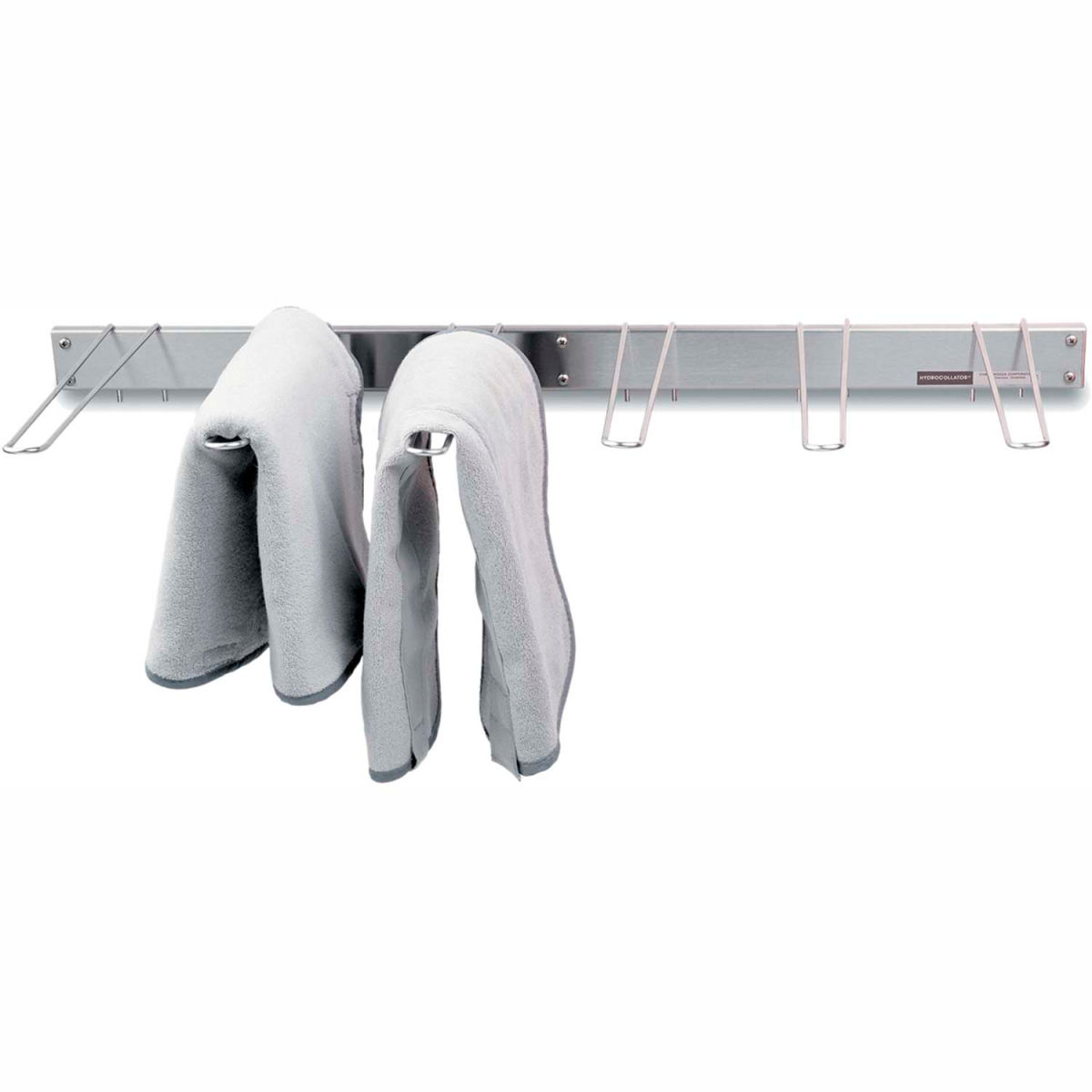 Wall Mounted Towel Rack with 6-Hook - 33 x 13 x 2 in.