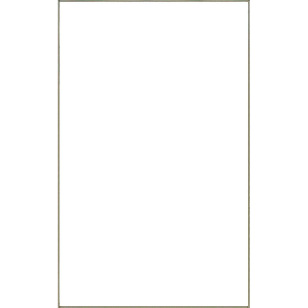36 in. Partition Wall System WS-PM36HC Louvered Panel Frame for Wall Frame Starter Unit