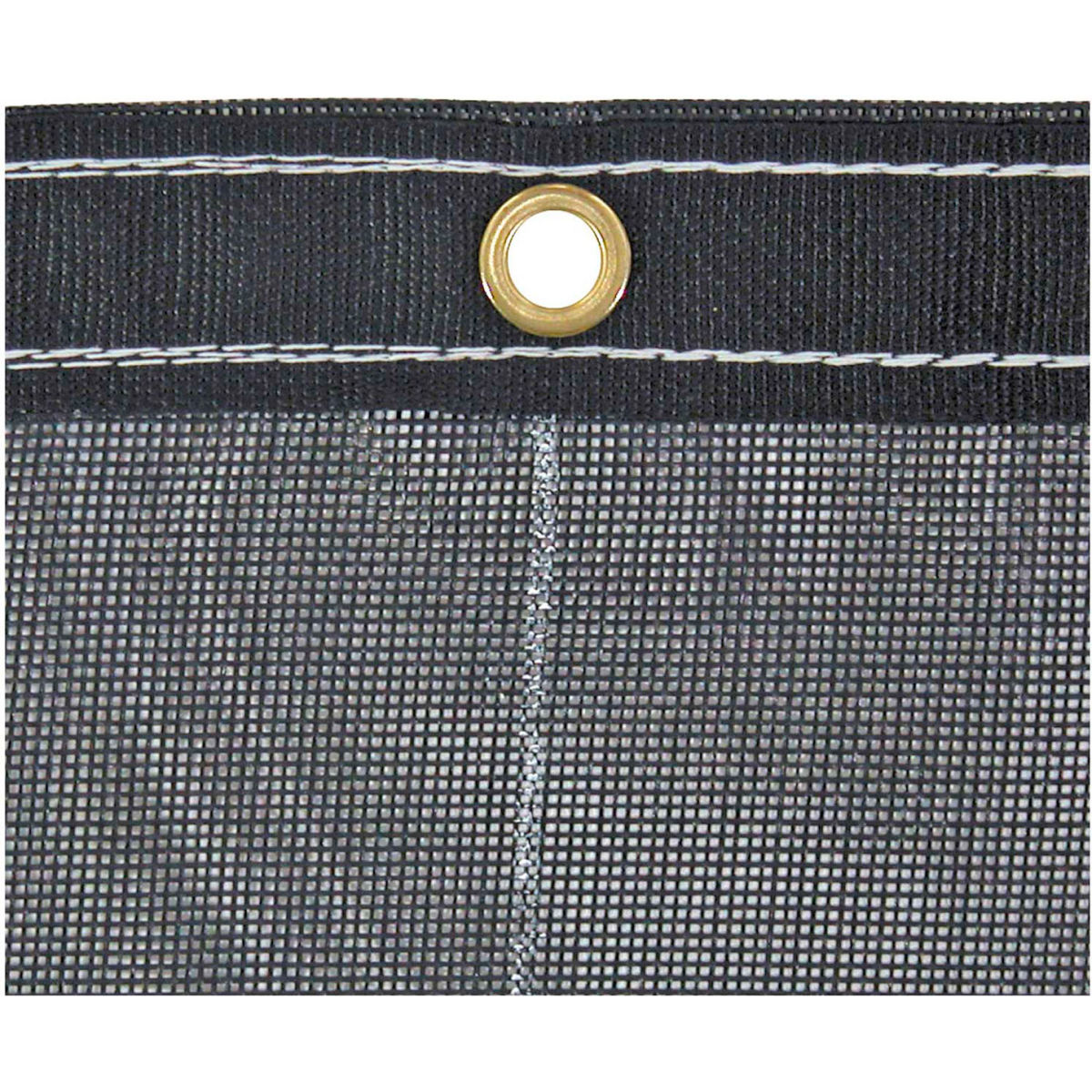 Heavy Duty Black Mesh Tarp 7-1/2 x 20 Foot
