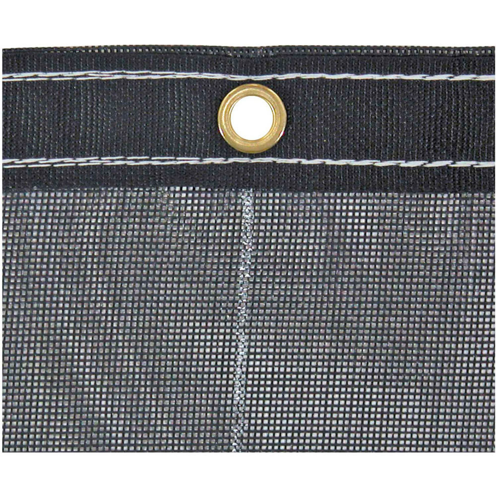 Heavy Duty Black Mesh Tarp 7-1/2 x 12 Foot