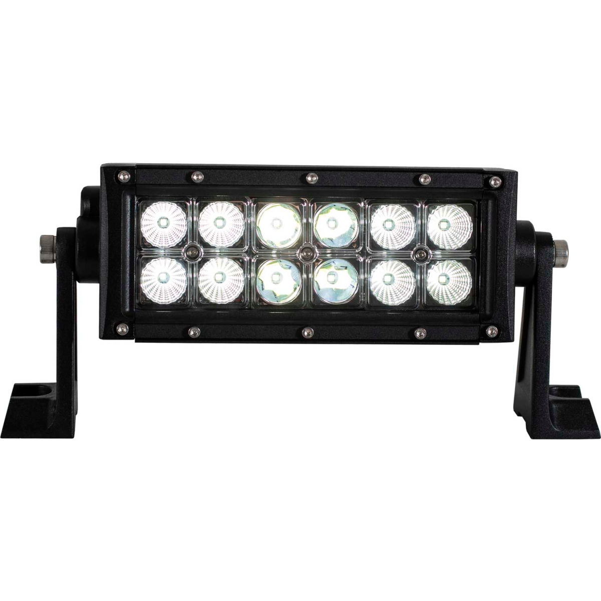 B2262748 8.11 in. Clear Combination Spot-Flood Light Bar with 12 LED