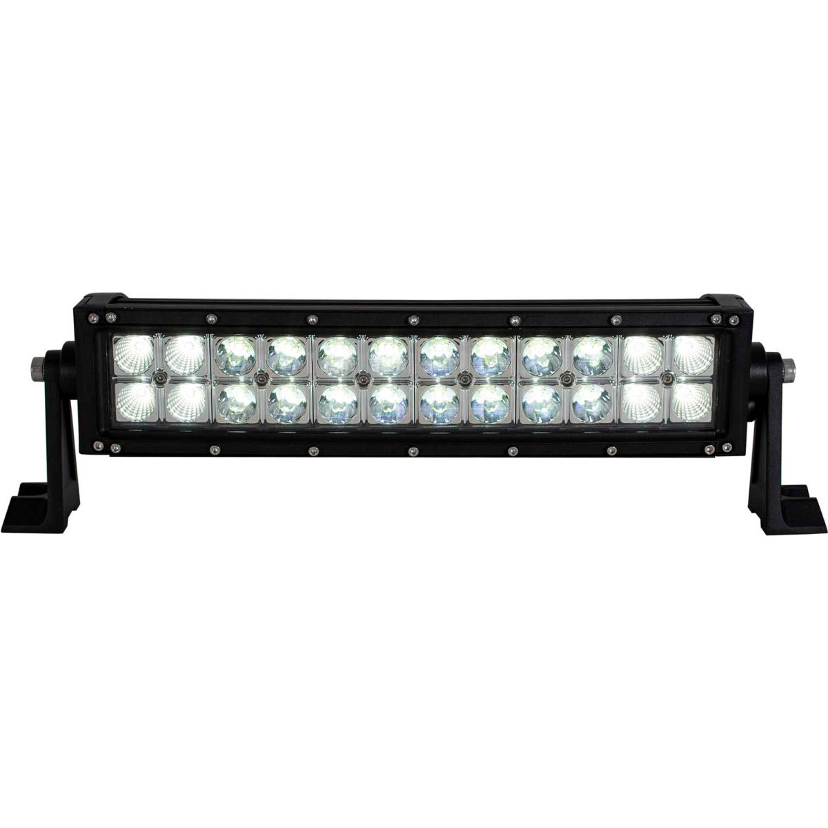 B2262743 14.09 in. Clear Curved Combination Spot-Flood Light Bar with 24 LED