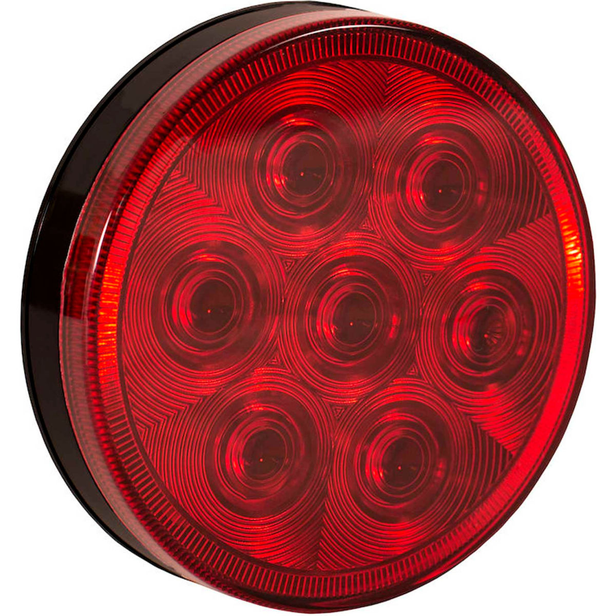 B2262949 4 in. Red Round Stop, Turn & Tail Light with 7 LED
