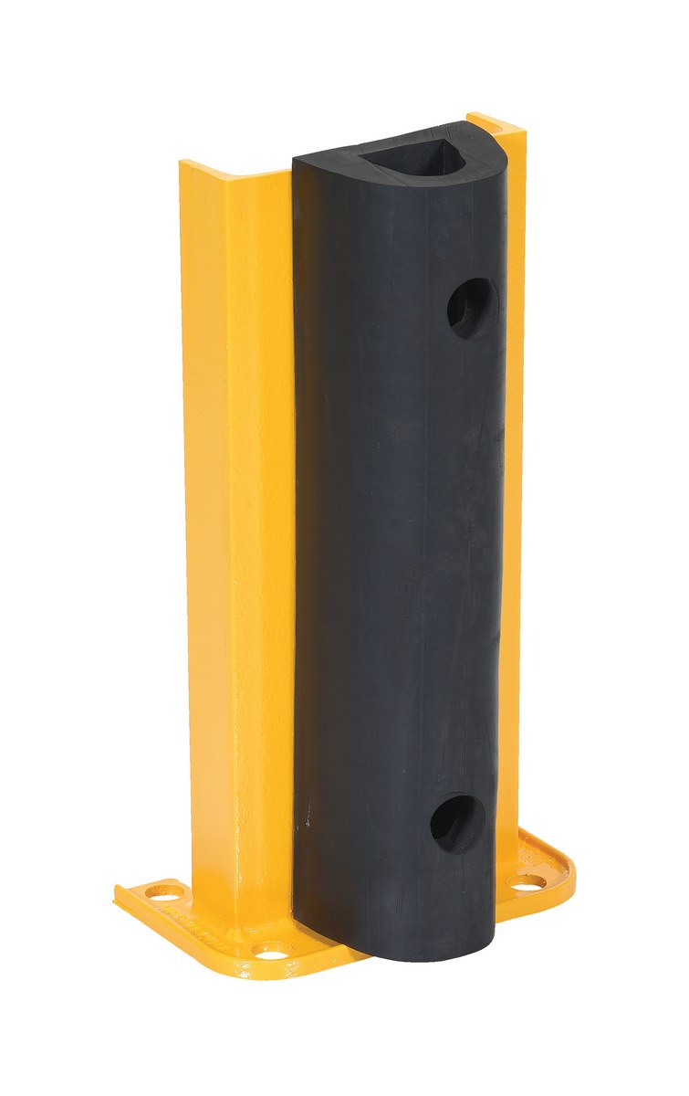 Steel Rack Guard with Rubber Bumper - 7.75 x 8.06 x 18.25 in.
