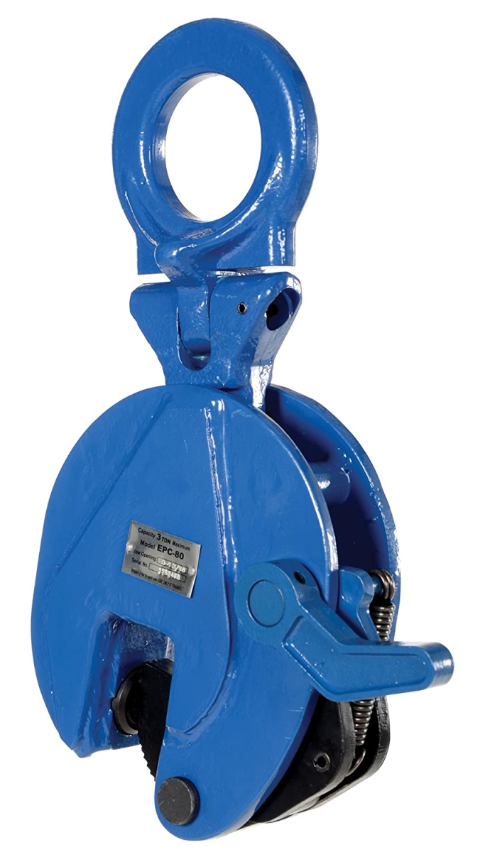 EPC-80 6600 lbs Vertical Plate Clamp Lifting Attachment