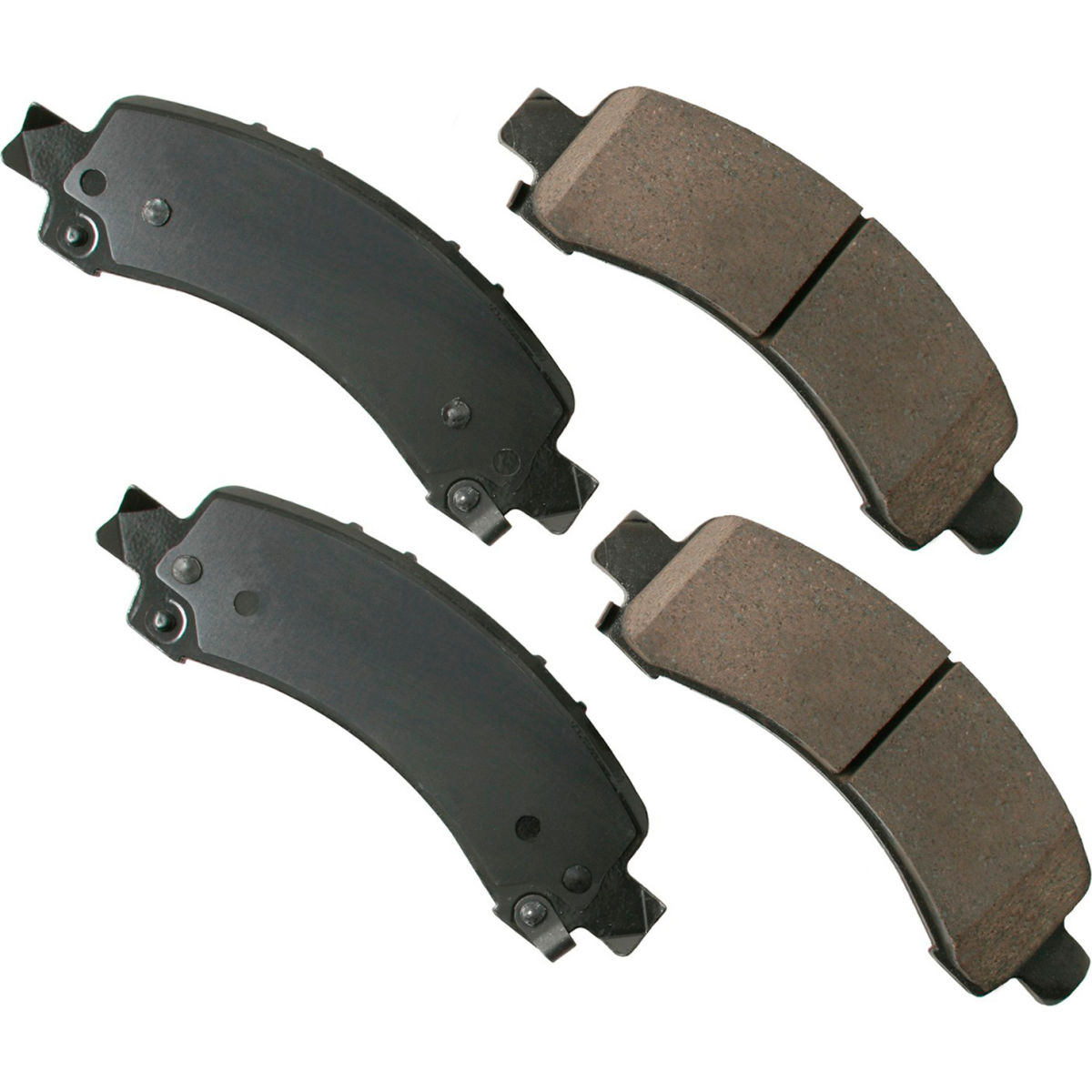 B2380545 AKACT974 ProAct Ultra Premium Ceramic Disc Brake Pad Kit for 2006-2003 Cadillac Escalade