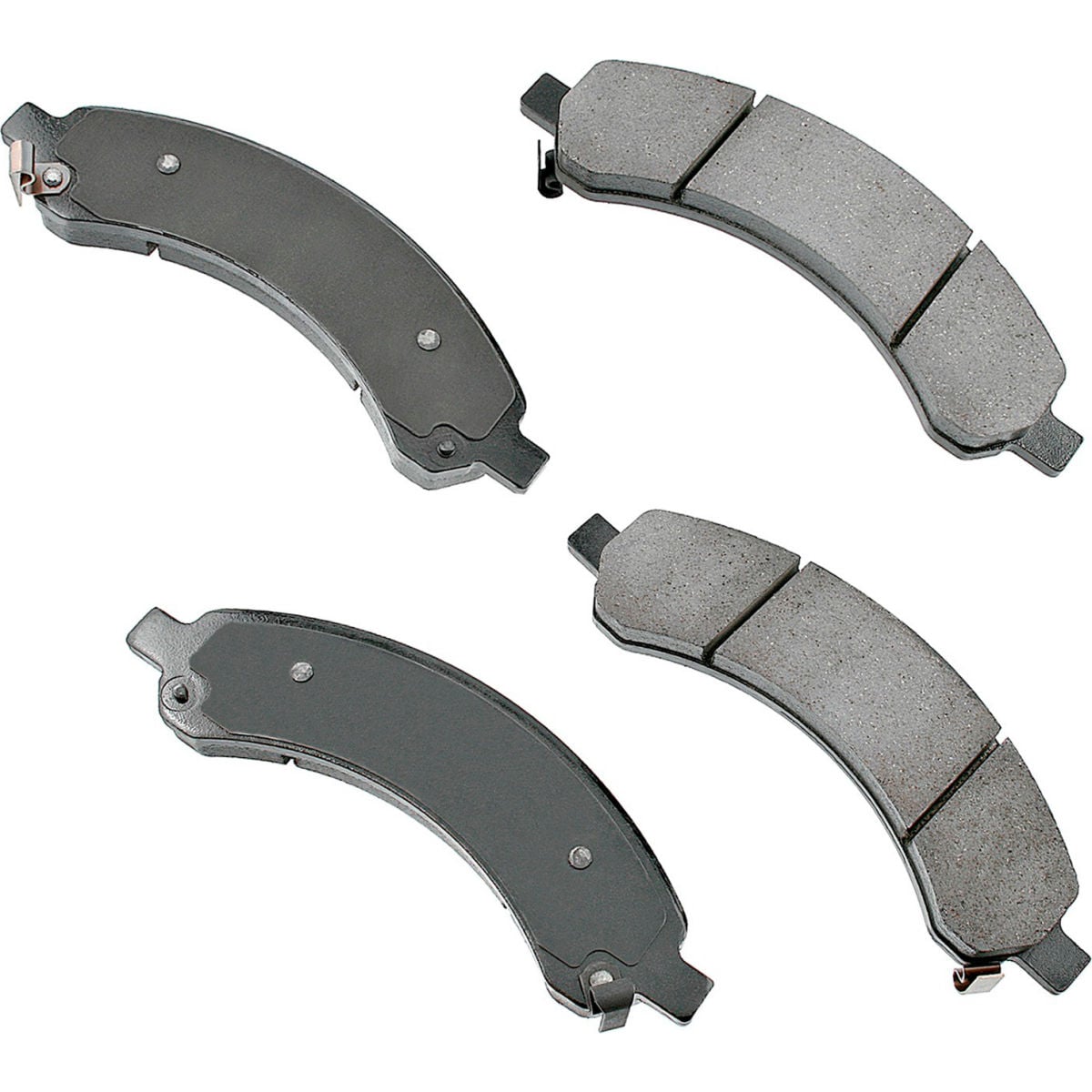 B2380482 AKACT989 ProAct Ultra Premium Ceramic Disc Brake Pad Kit for 2009-2003 Chevrolet Express 3500