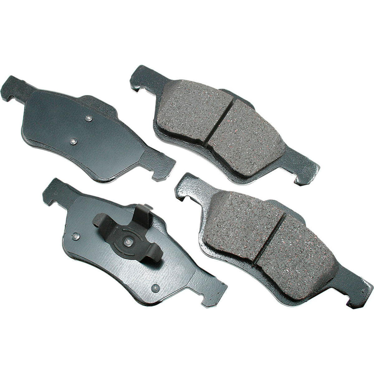 B2381255 AKACT1047 ProAct Ultra Premium Ceramic Disc Brake Pad Kit for 2010-2005 Ford Escape