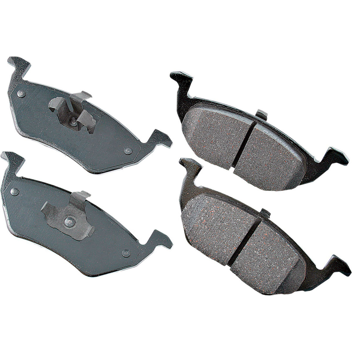 B2381271 AKACT1055 ProAct Ultra Premium Ceramic Disc Brake Pad Kit for 2010-2005 Ford Escape