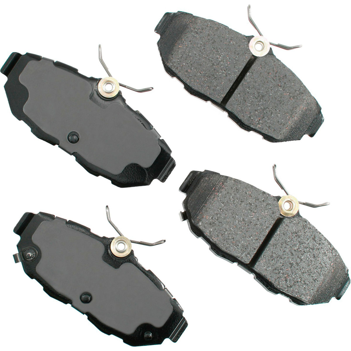 B2380903 AKACT1082 ProAct Ultra Premium Ceramic Disc Brake Pad Kit for 2014-2005 Ford Mustang