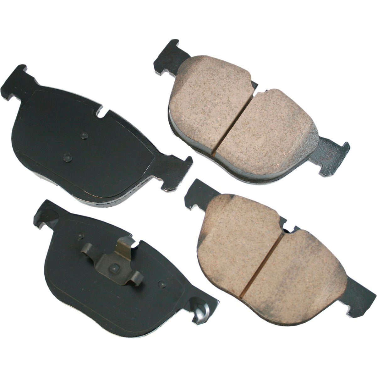 B2381109 AKEUR1294 Euro Ultra Premium Ceramic Disc Brake Pad Kit for 2017-2016 BMW X4