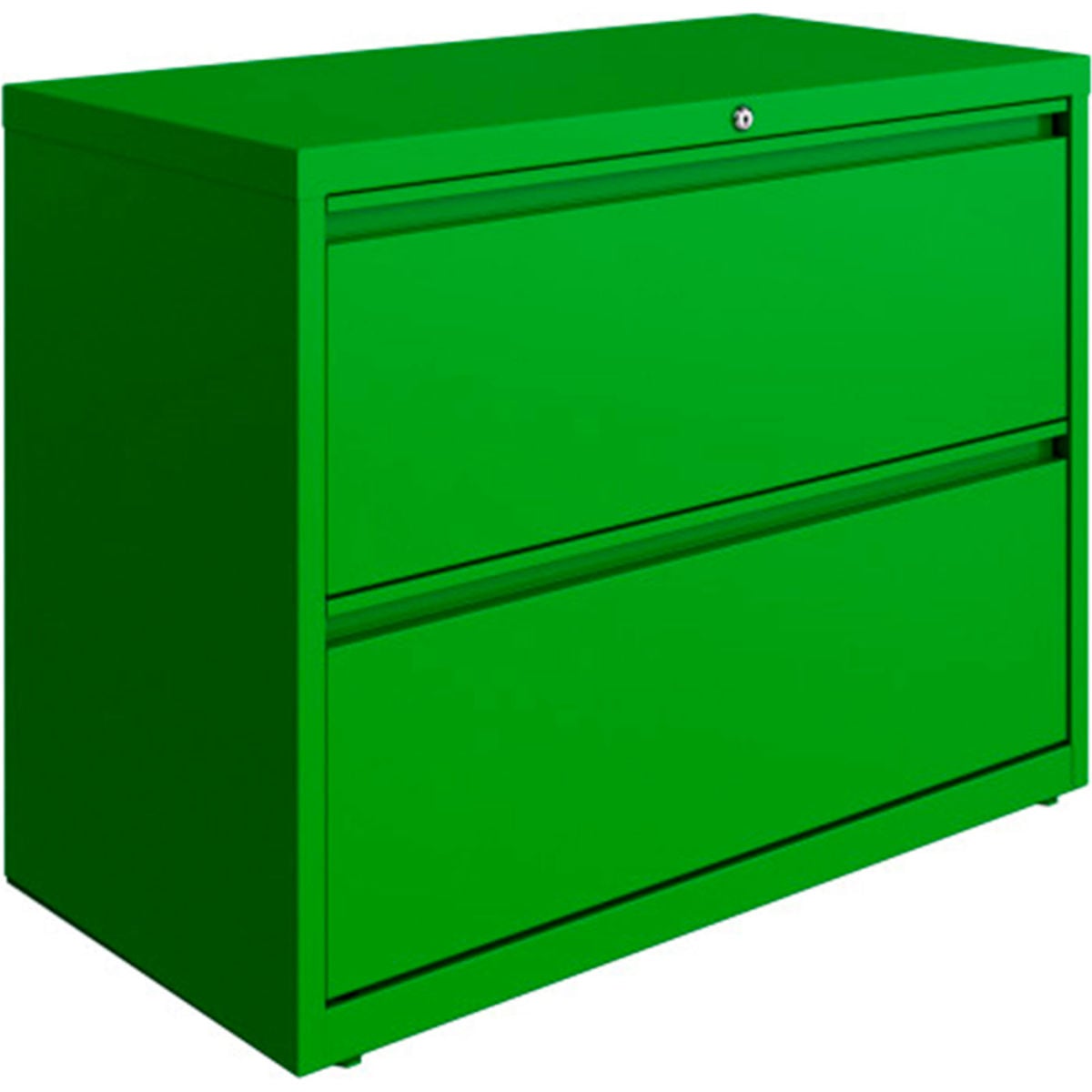 36 in. HL10000 Series Lateral File with 2-Drawer - Screamin Green