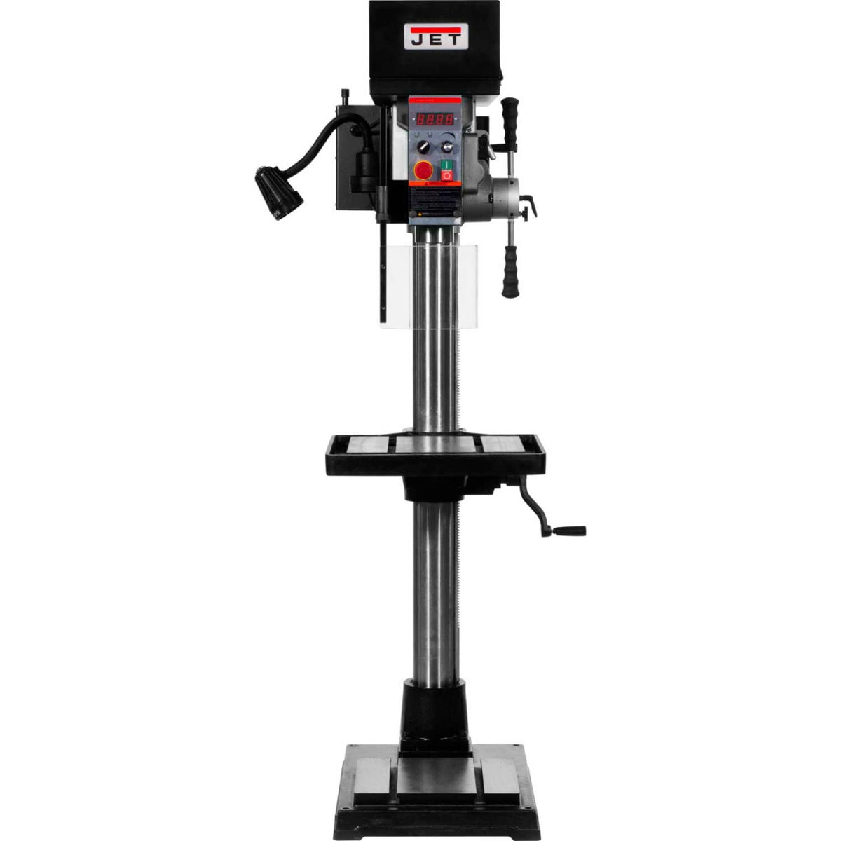 B2365539 20 in. 1.5 HP & 115V, Single Phase 354250 JDPE-20EVS-PDF EVS Drill Press with Power Downfeed