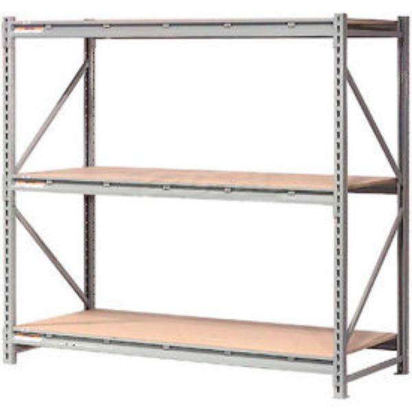 Extra Heavy Duty Storage Rack - Gray - 72in.x96in.x48in. - Wood Deck