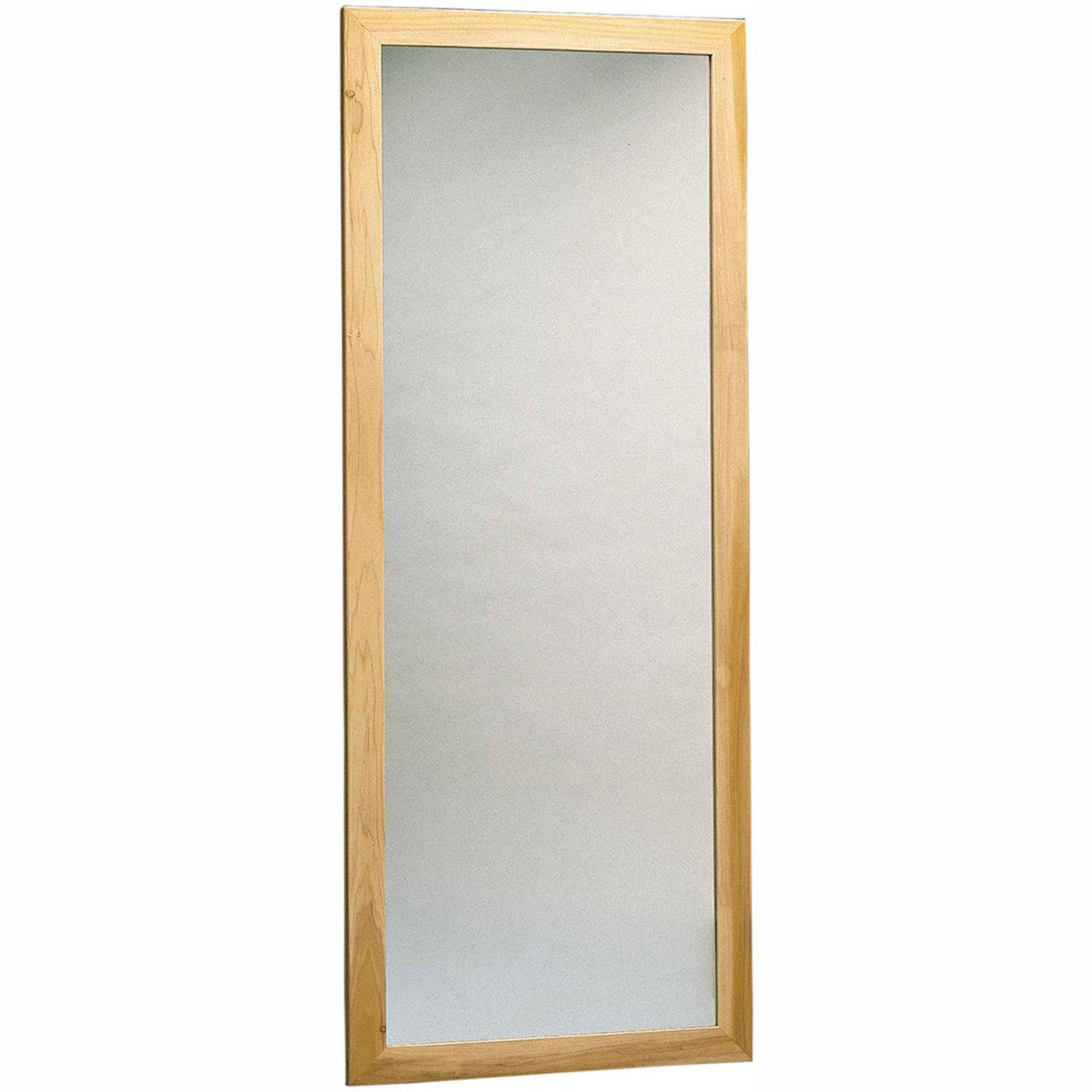 Wall Mount, Vertical Plate Glass Mirror - 28 x 75 in.