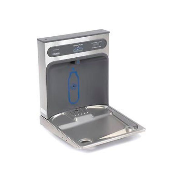 Halsey Taylor HTHB-HAC-RF Wall Mount Bottle Filling Station Retrofit Kit - Non Refrigerated, Filtered, Silver, 115 V