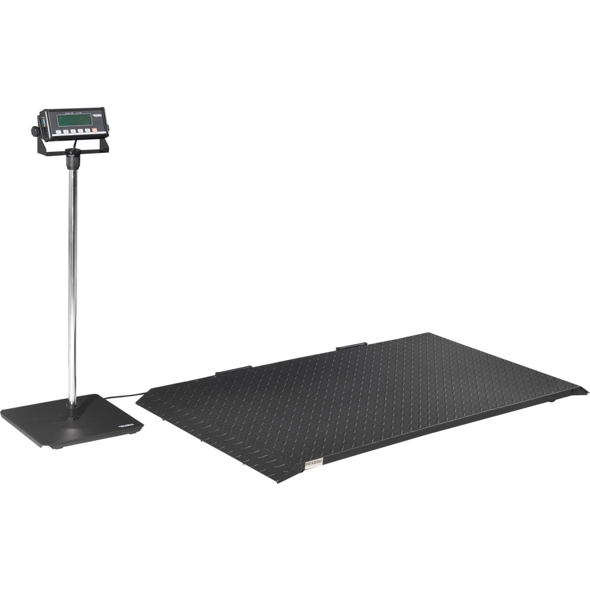 Picture of Nanjing Easthigh International 244244 2&#44; 000 x 1 lbs Global Industrial Digital Floor Scale with LCD Indicator & Stand