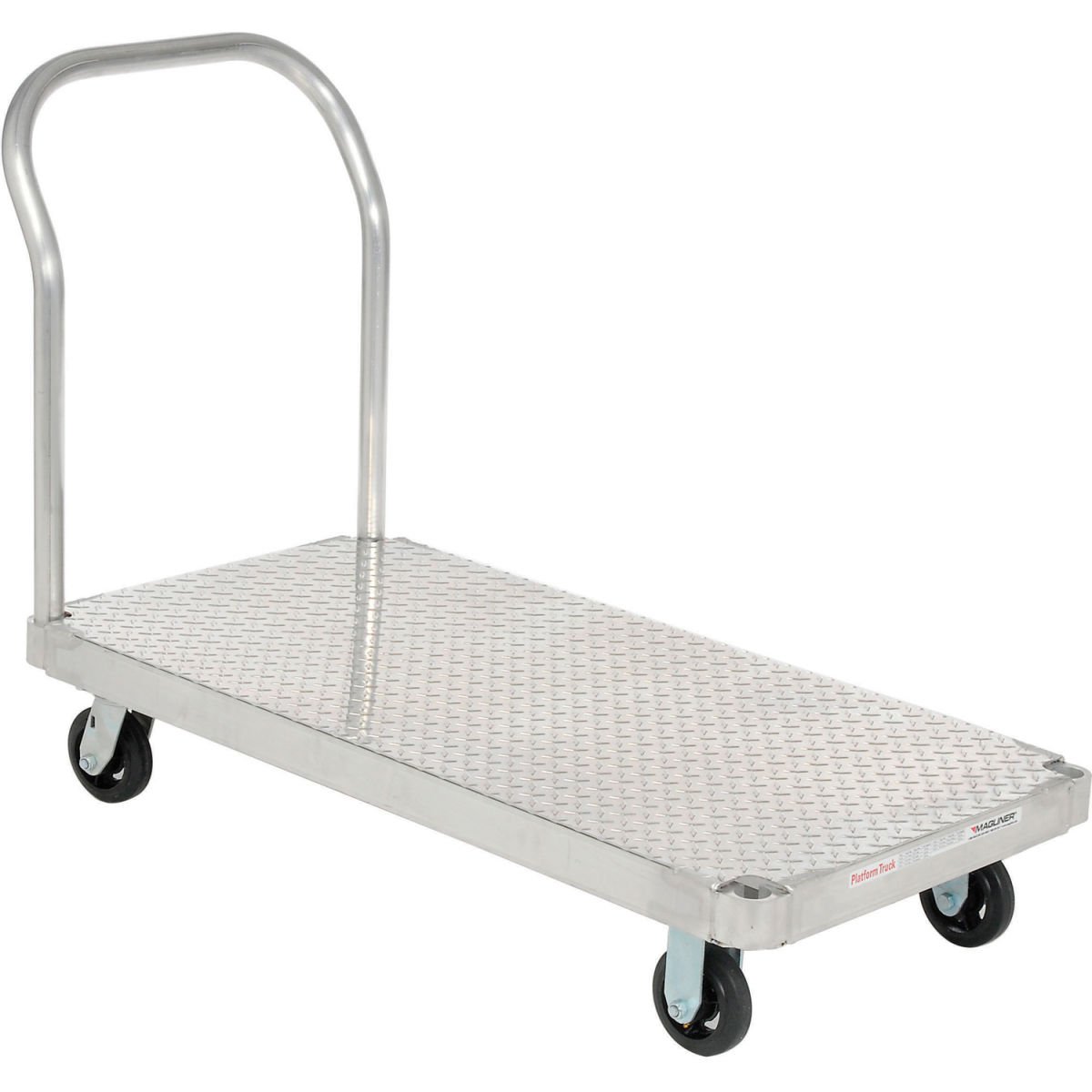 Global Industrial 585465T 1400 lbs Magliner Aluminum Platform Truck with Diamond Deck - 48 x 30 in -  GLOBAL INDUSTRIES