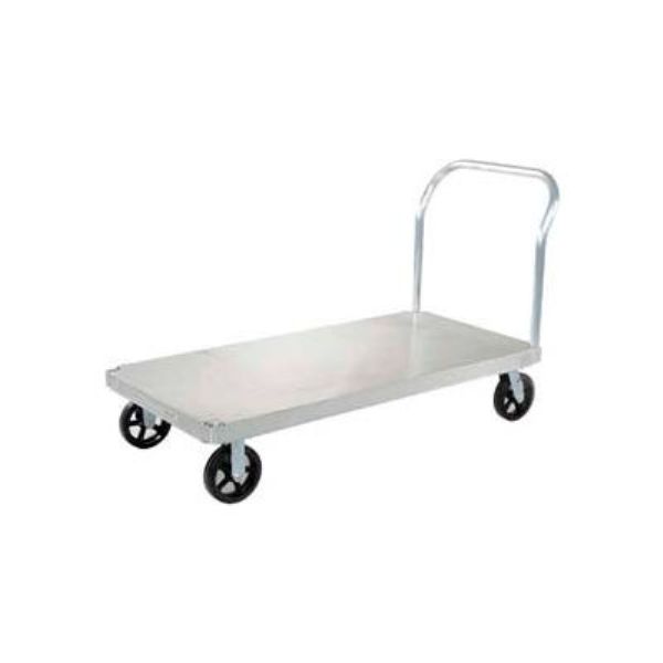 Aluminum Platform Truck  Gray  60 x 30 in  2400 lbs Capacity