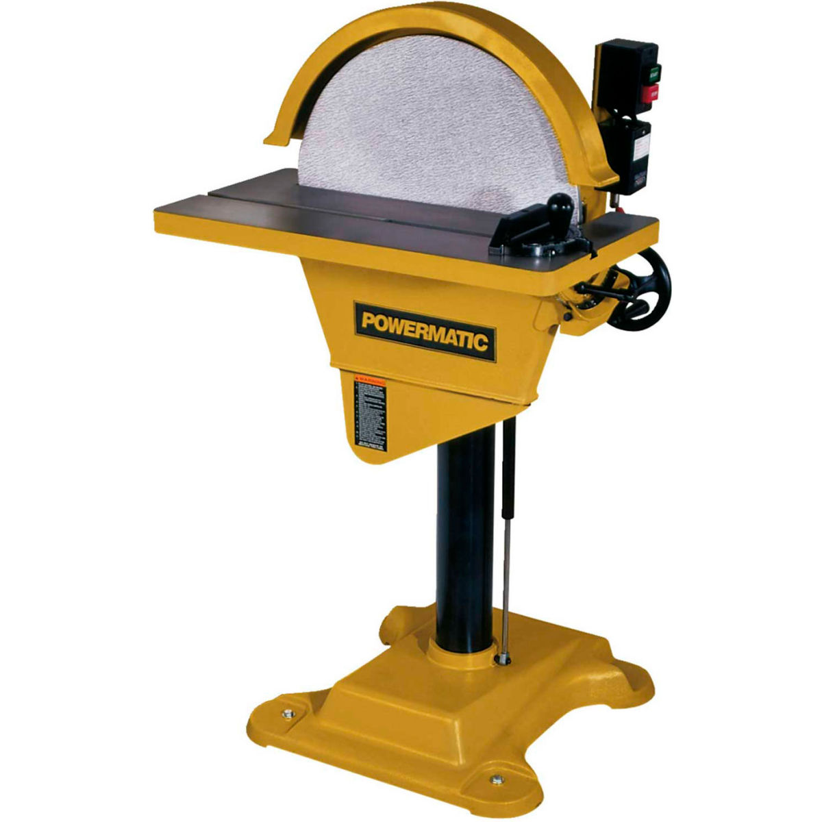 Powermatic 1791264 Model DS-20 3 HP, 3-Phase 230 & 460V Disc Sander