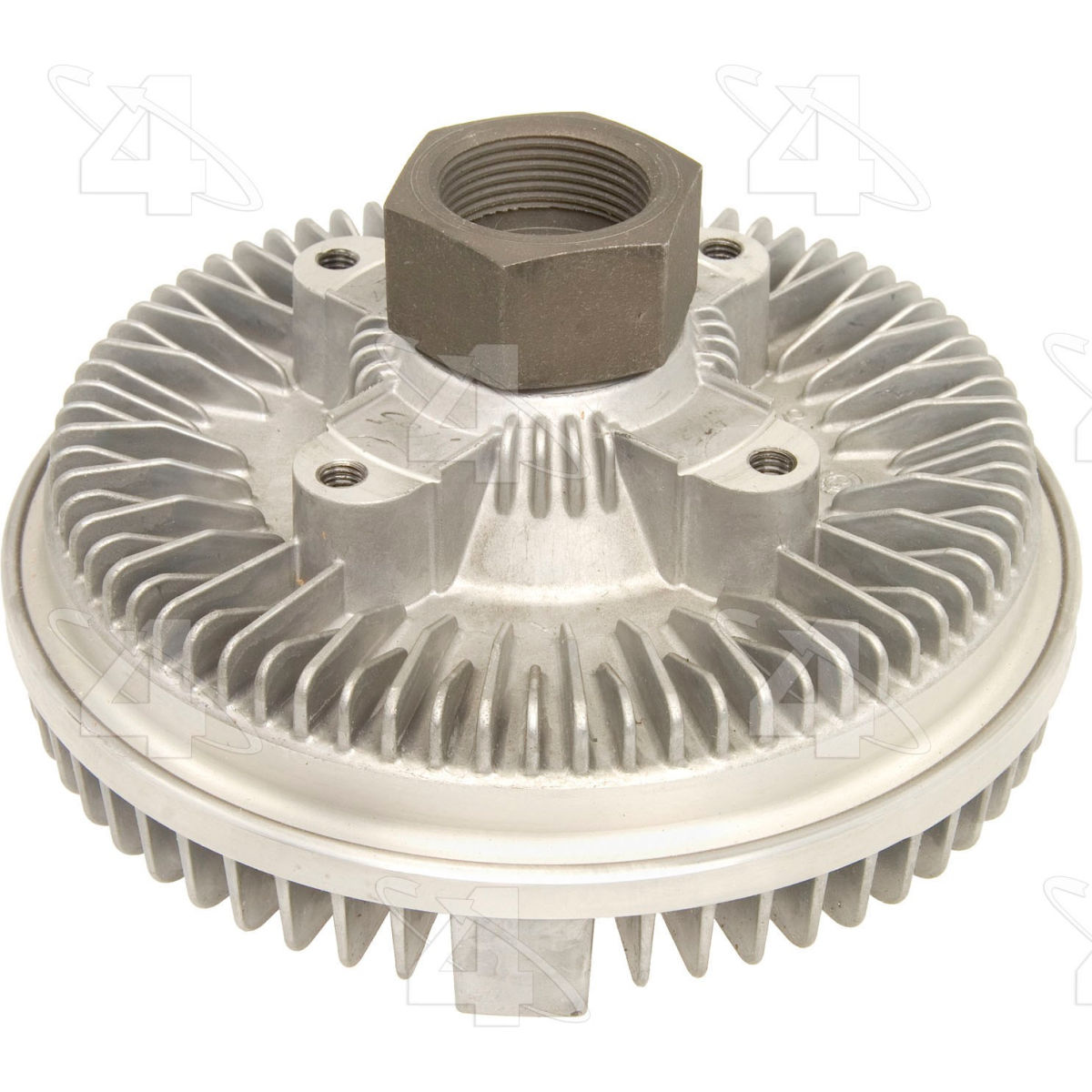 Four Seasons B2466781 46037 Raw Aluminum Reverse Rotation Severe Duty Thermal Fan Clutch for 1999-2002 Chevrolet Express 2500