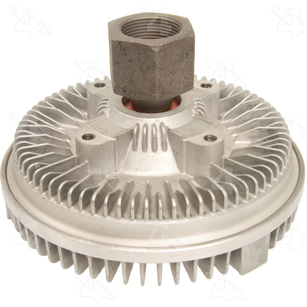 Four Seasons B2467035 46050 Raw Aluminum Reverse Rotation Severe Duty Thermal Fan Clutch for Chevy - GMC