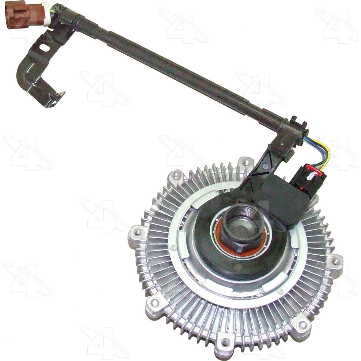 Four Seasons B2468178 46055 Raw Aluminum Reverse Rotation Severe Duty Electronic Fan Clutch for 2006-2010 Ford Explorer