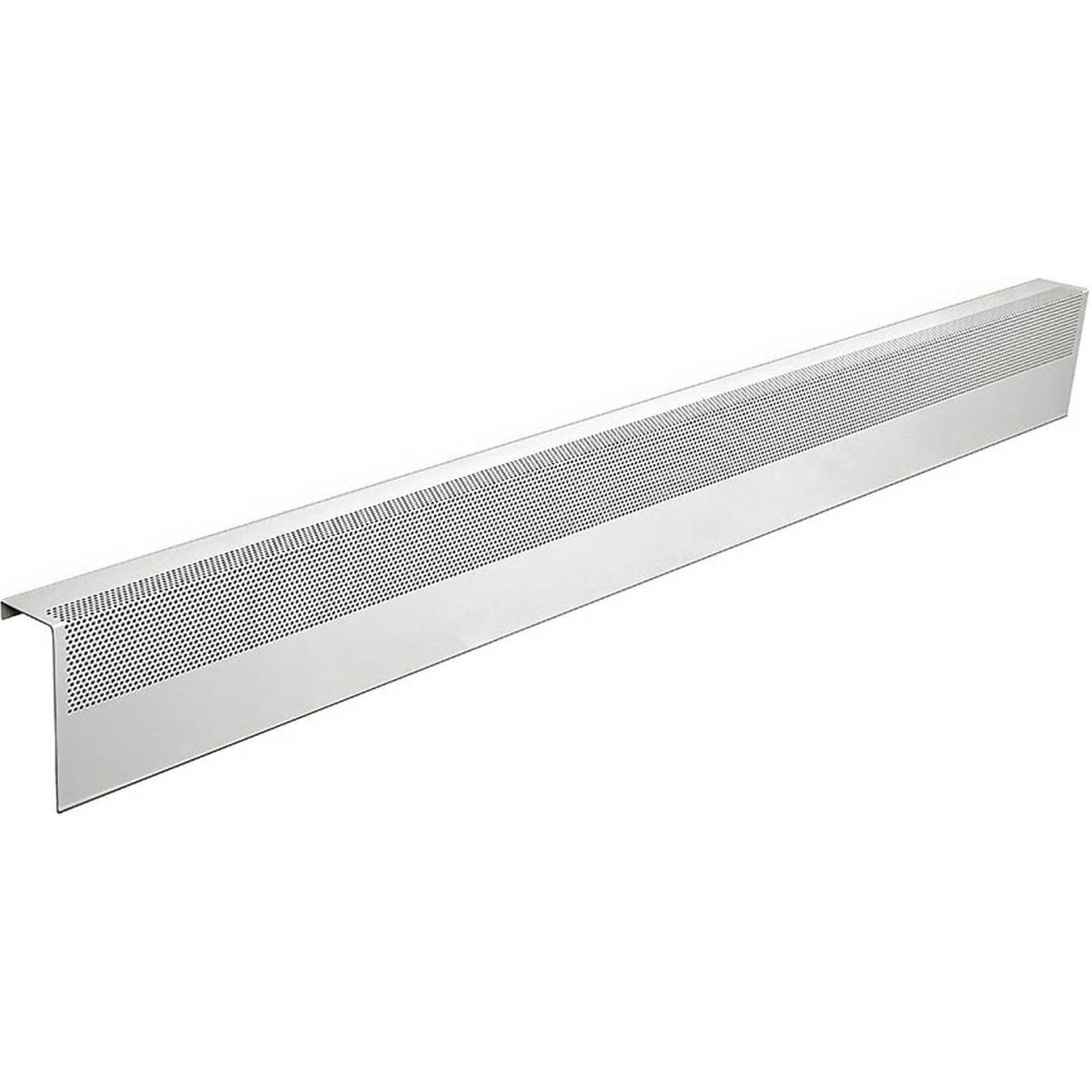 B2331644 Baseboarders Basic Series 5 ft. Steel Easy Slip-on Baseboard Heater Cover, White