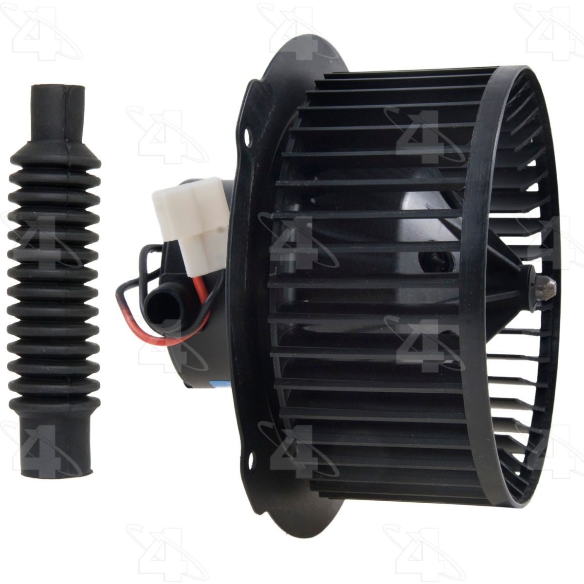 Four Seasons B2453397 76958 Flanged Vented CCW Blower Motor with Wheel for 2000-2002 Honda Passport